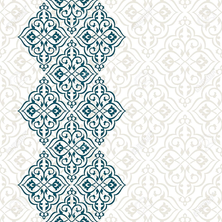 patrón de arte islámico, patrón persa fondo de pantalla del teléfono