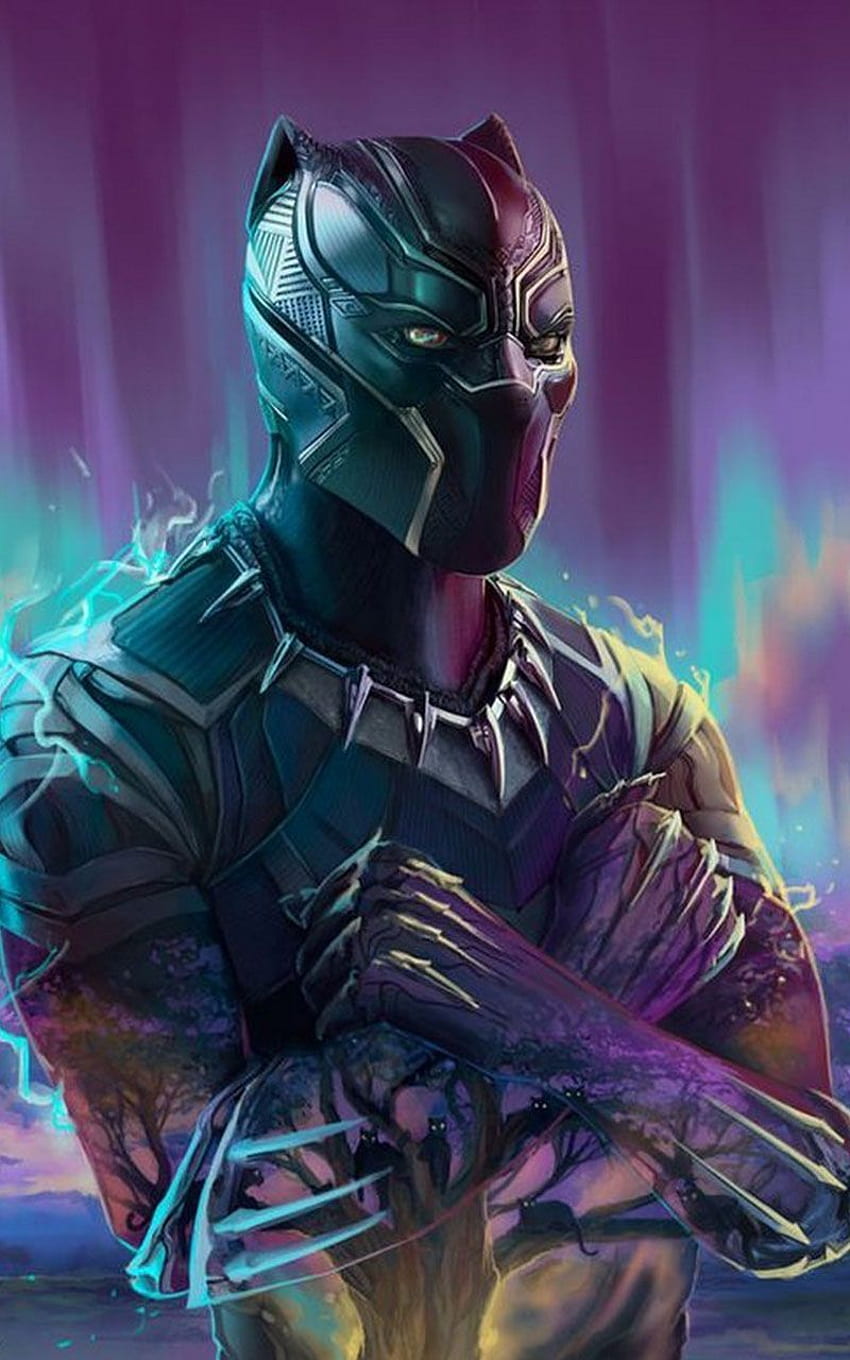 Black Panther in 2020. Marvel comics , Black panther marvel, Black panther movie poster, Neon Panther HD phone wallpaper