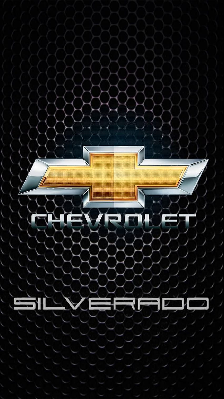 Chevrolet Silverado autorstwa gewoonhuib — teraz 0f. Przeglądaj miliony popu. Chevrolet, emblemat Chevroleta, Chevrolet silverado, logo Chevroleta Tapeta na telefon HD