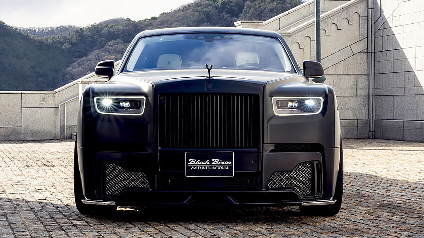 WALD Rolls Royce Phantom Sports Line Edición Black Bison 2019, Rolls-Royce fondo de pantalla