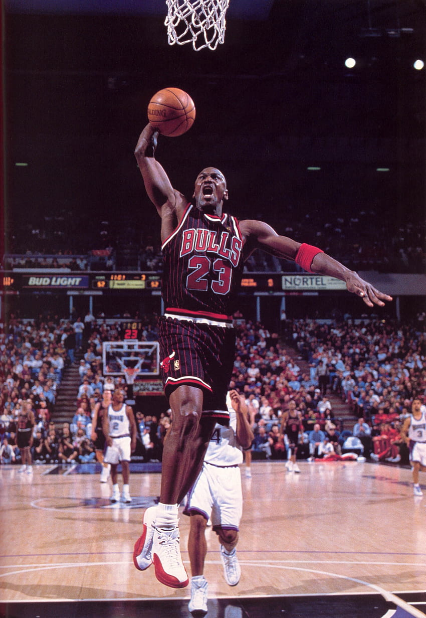 スポーツ NBA バスケットボール マイケル・ジョーダン シカゴ・ブルズ – スポーツバスケットボール HD電話の壁紙