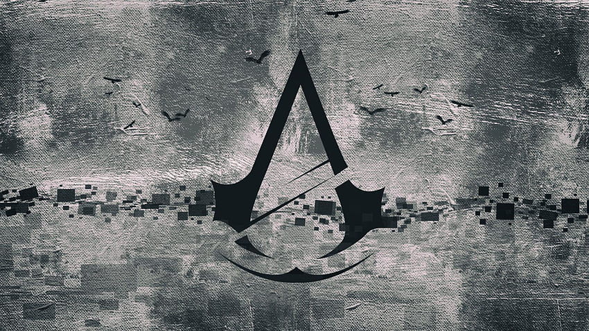 Símbolo de Assassin's Creed Unity, logotipo de Assassin's Creed Syndicate fondo de pantalla