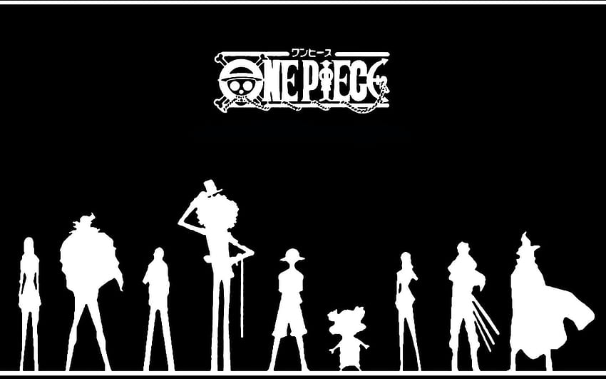 1366x768px, 720P Free download | One Piece Silhouette, Logo One Piece ...