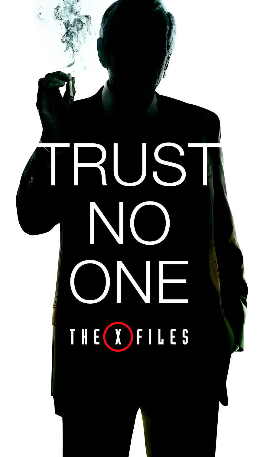 X Files, Trust No One HD phone wallpaper
