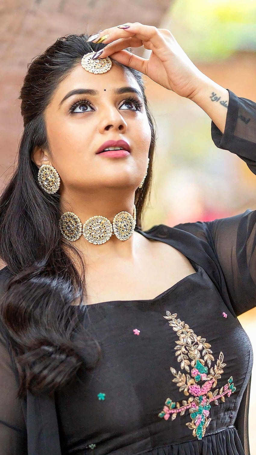 Sreemukhi, aktris telugu wallpaper ponsel HD