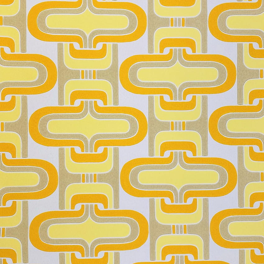 Vintage - Toko Online. Oranye Kuning Coklat Geometris, Oranye Retro wallpaper ponsel HD