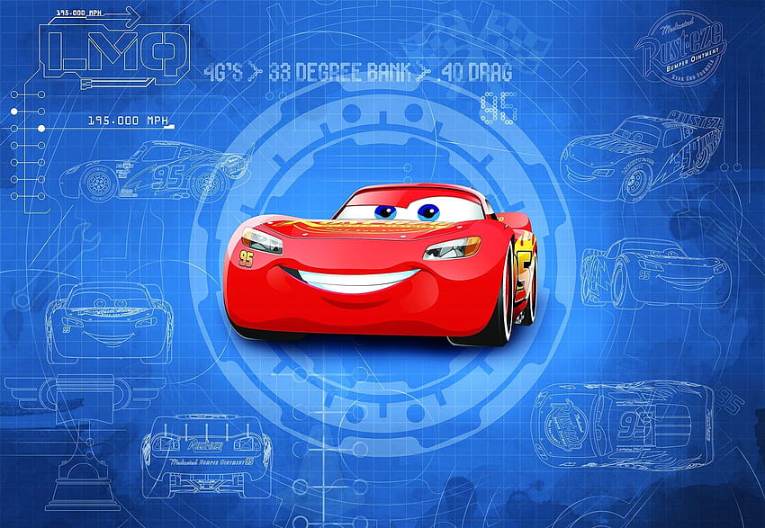 Lindos carros da Disney Pixar - Carros papel de parede HD
