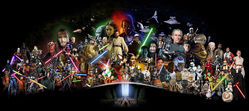 Membros da Resistência de Star Wars, Universo de Star Wars papel de parede HD