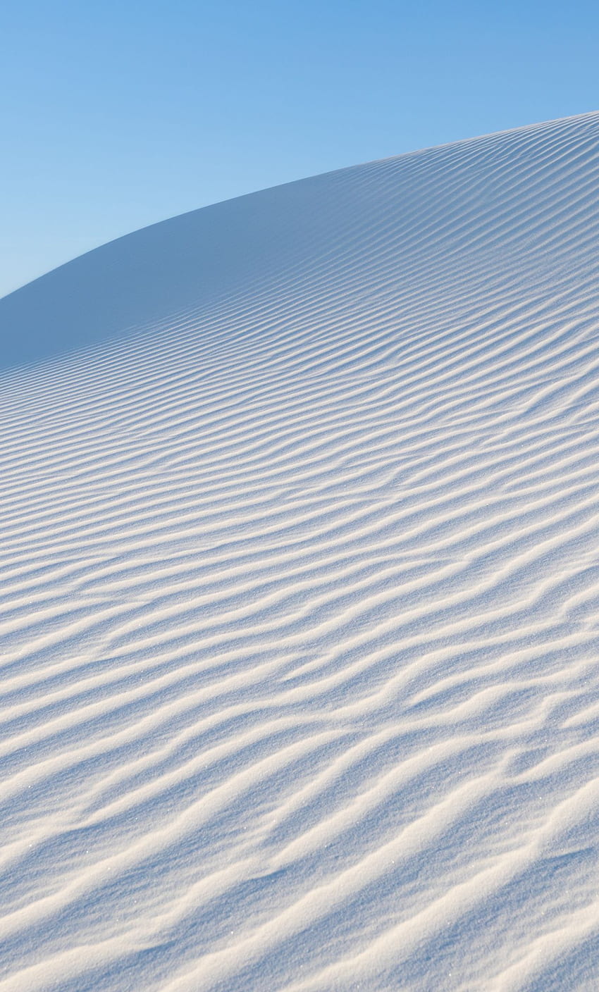 Arena blanca, desierto, naturaleza, textura, paisaje, . , , Hermosa, Desierto Azul fondo de pantalla del teléfono