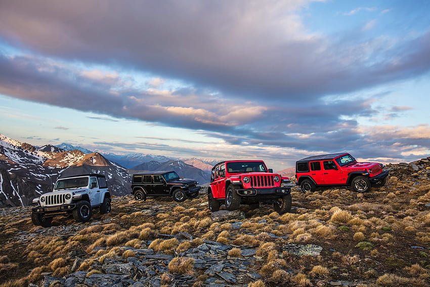 Jeep Wrangler, auto, paesaggio Sfondo HD