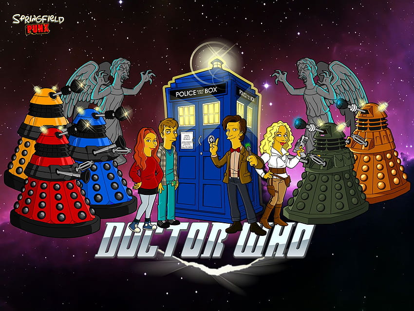 Springfield Punx: Doctor Who, Cool Doctor Who HD wallpaper