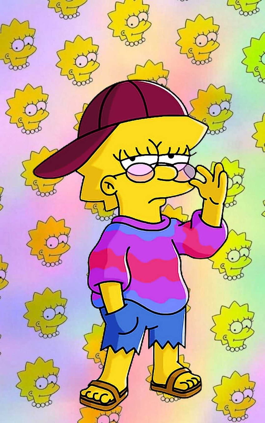 Lisa Simpson, Lisa Simpson Üzgün HD telefon duvar kağıdı