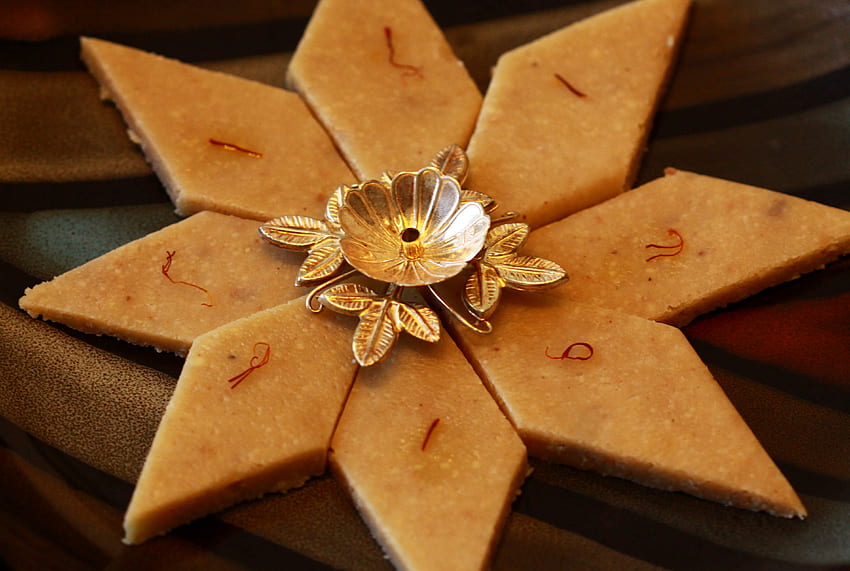 Kaju Katli – Deepavali Sweets Series. – Anubhavati – Вкусове от моята кухня HD тапет
