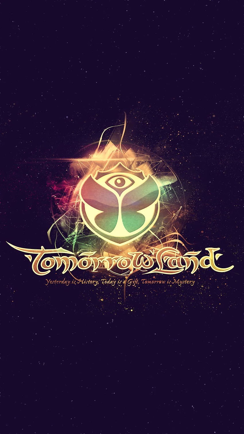 Tomorrowland-Logo HD-Handy-Hintergrundbild