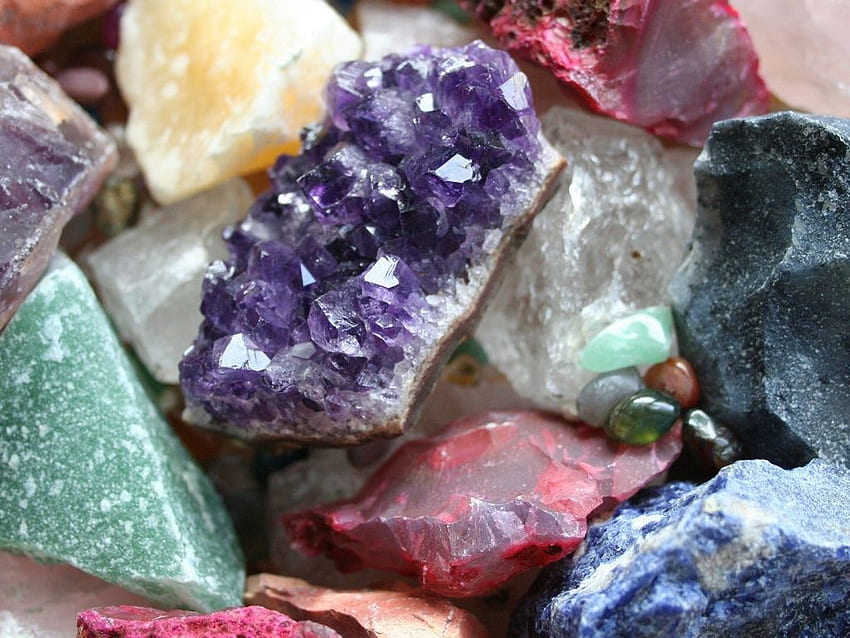 Kryształy, Minerały i kamienie szlachetne, Skały i Minerały Tapeta HD