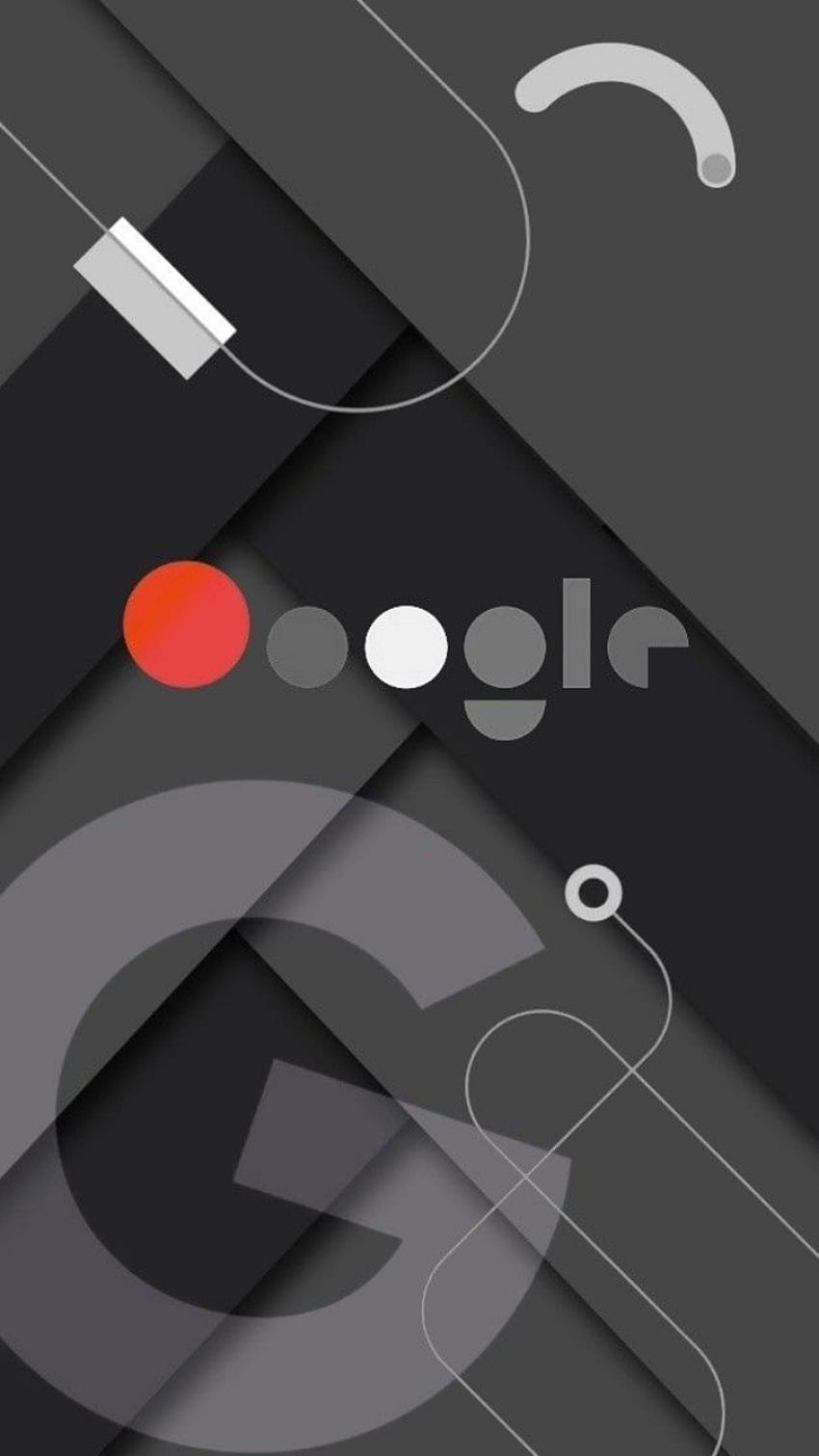 Google, изкуство, концептуално изкуство, нюанси и нюанси, дизайн, модели, лого HD тапет за телефон