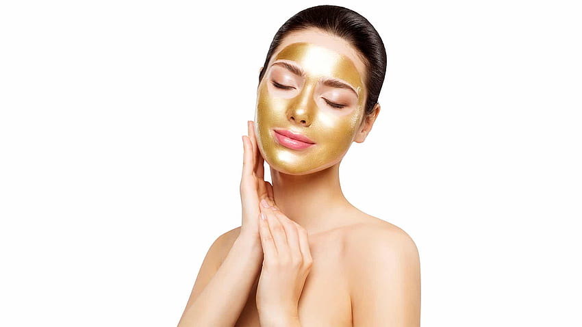 Rejuvenate your skin with 24 Karat Gold facial HD wallpaper