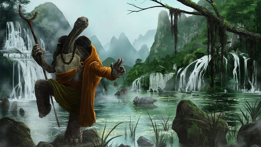 Monk, World of Warcraft Monk HD wallpaper
