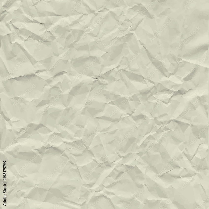 Vector texture of crumpled paper. Background paper. Textured . Color beige.  Use for antique, retro, vintage, old, rustic style too. Eps 10 Stock  Vector, Crushed Paper HD phone wallpaper | Pxfuel