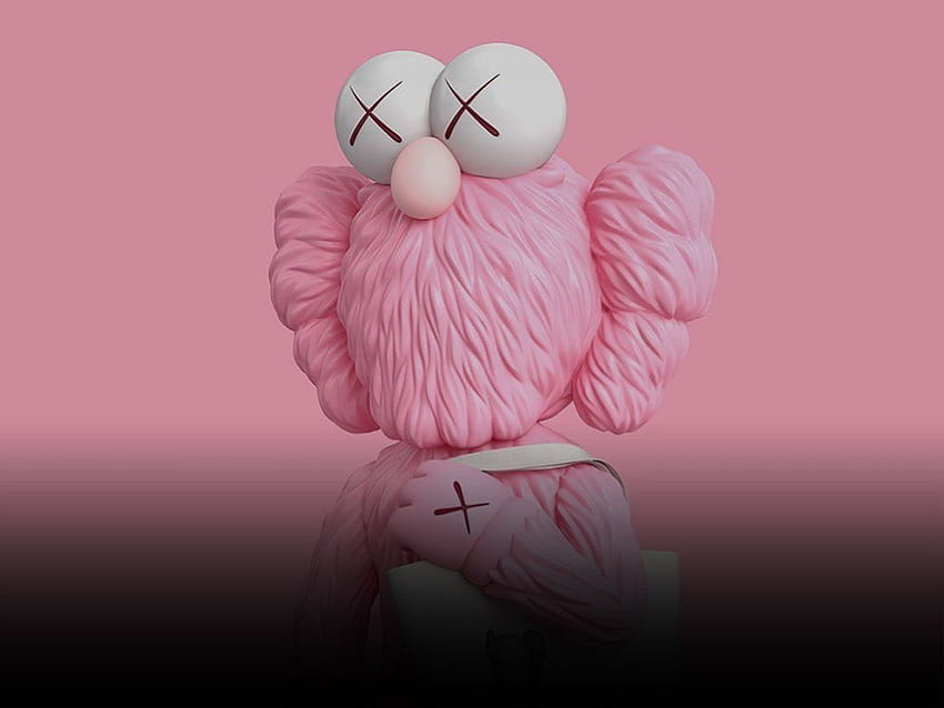 A New KAWS x Uniqlo Collection Is Releasing Sooner Than You Think, Kaws Pink HD wallpaper