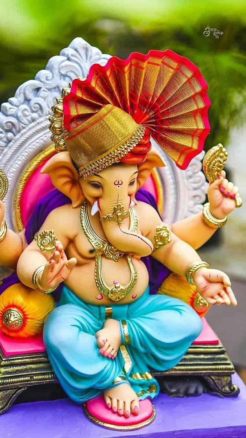 최고의 Ganesh, 아름다운, Ganpati Murti HD 전화 배경 화면