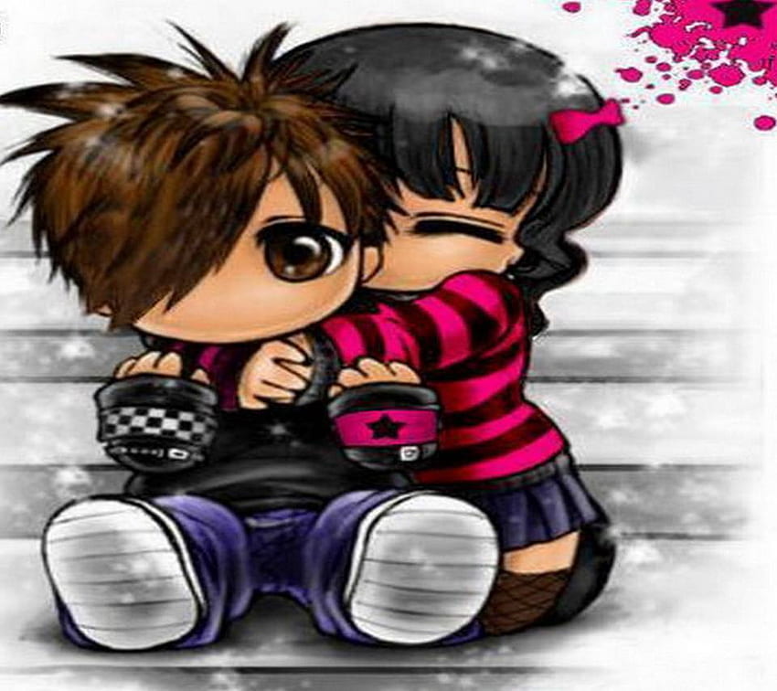 Cute Emo Love, Emo Couple HD wallpaper | Pxfuel