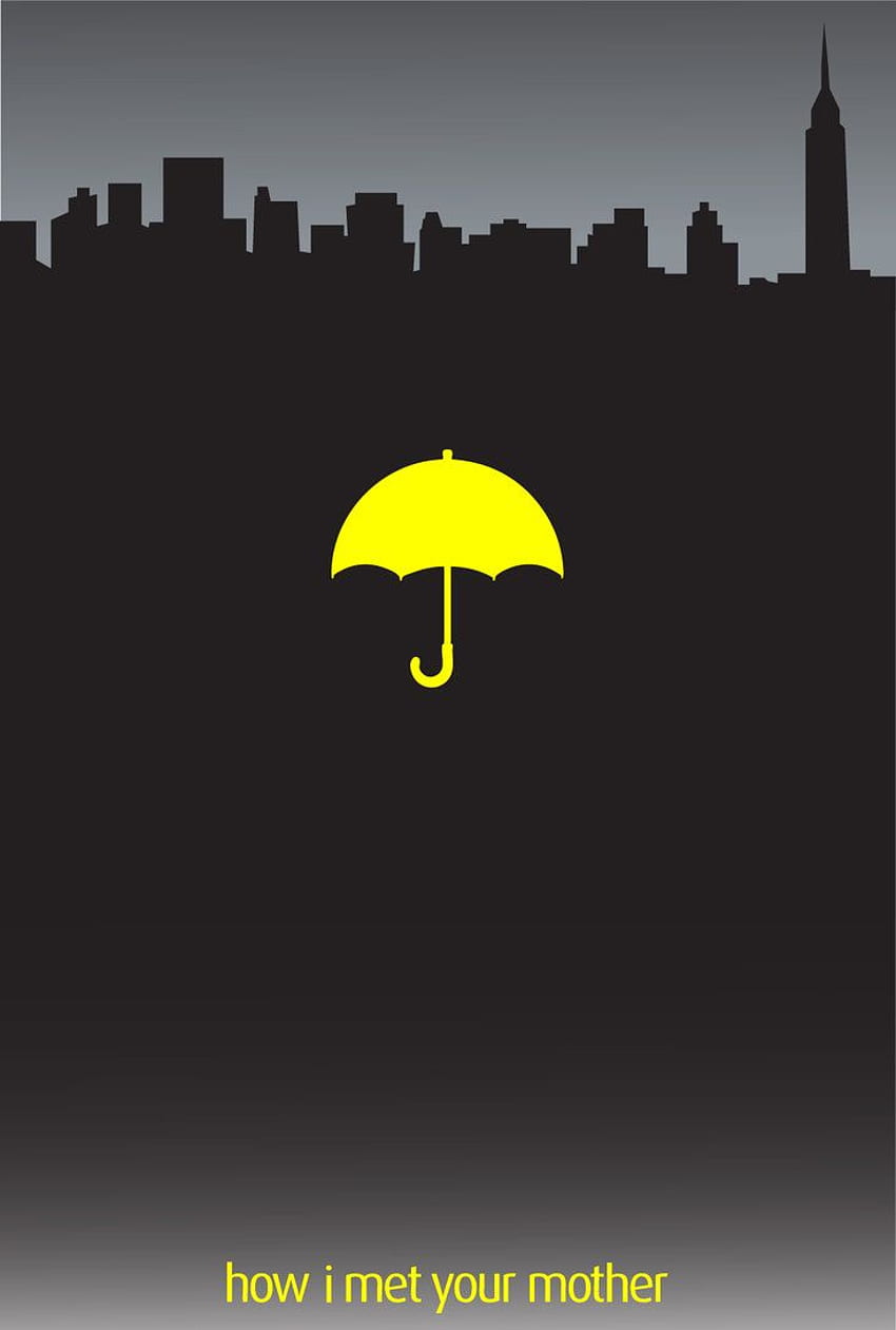 HIMYM Yellow Umbrella HD phone wallpaper