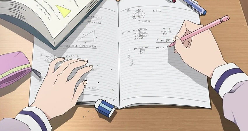 Anime studying HD wallpapers | Pxfuel