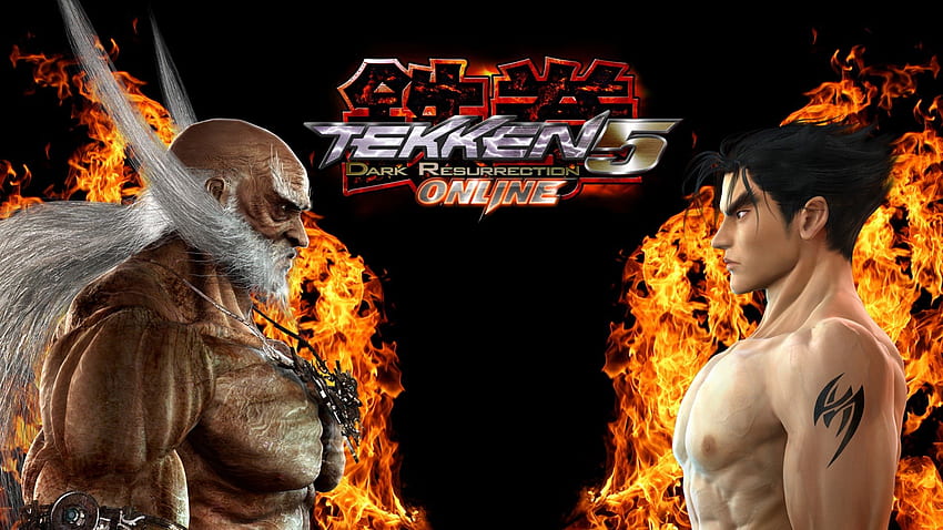 Tekken 5, Mishima, Jinpachi, Kampf, Jin, Kazama, Tekken HD-Hintergrundbild