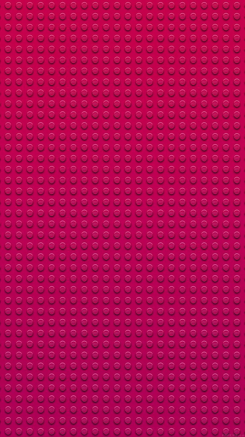 Pola Blok Merah Mainan Lego. iPhone wallpaper ponsel HD