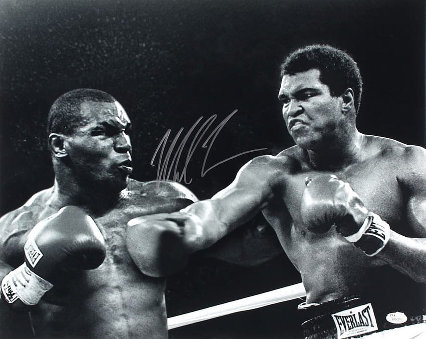 Mohammed Ali et Mike Tyson Fond d'écran HD