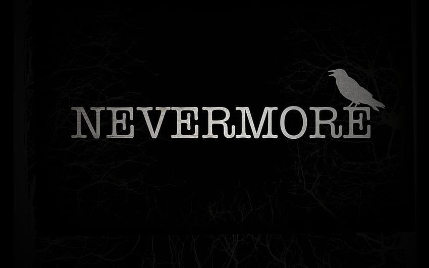 The Raven Poem от Едгар Алън По (Nevermore), Dark Raven HD тапет