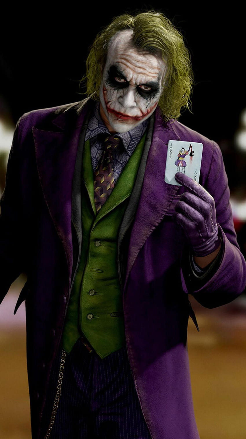 Joker, Tutum, Kızgın, Heath Ledger HD telefon duvar kağıdı