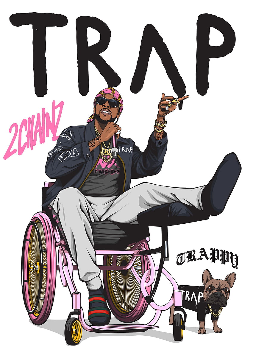 Chainz. Stick men drawings, Hip hop art, 2 Chainz HD phone wallpaper