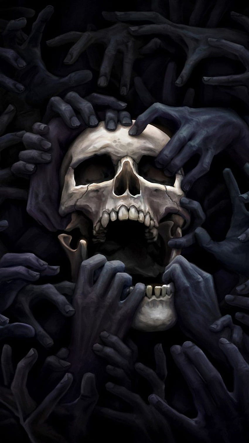 Ghost, Skull Ghost HD phone wallpaper