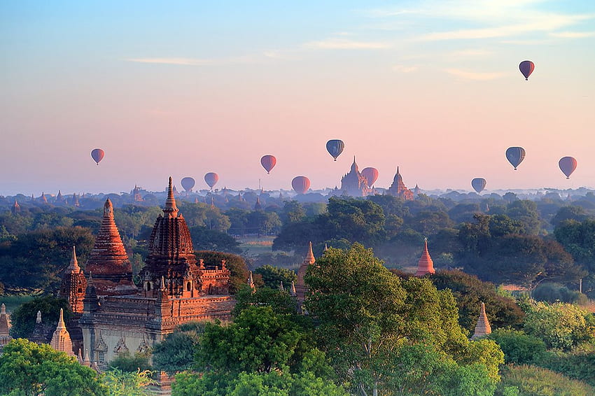 Bagan, Man Made, QG Bagan. 2019 Fond d'écran HD