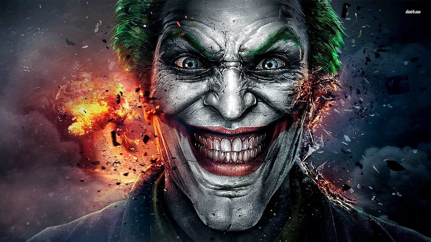 Scary Joker, Joker Face HD wallpaper