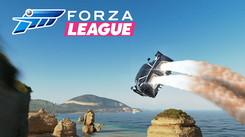 Forza Horizon 3 / Rocket League crossover ! I had some fun with a screenshot and hop. Also made a crossover between the logos.: forza HD wallpaper