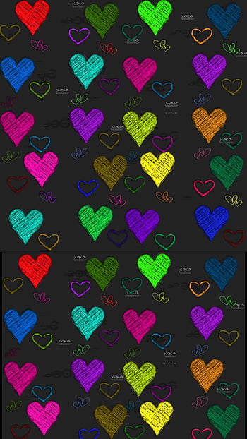 Corazones, purple, HD phone wallpaper | Peakpx