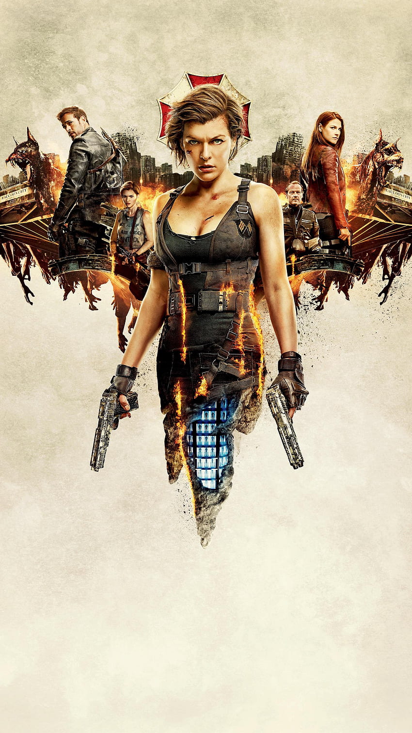 Resident Evil: O Capítulo Final (2022) filme Papel de parede de celular HD