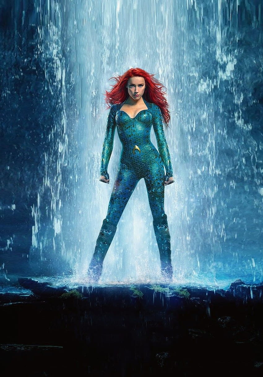 Minha rainha. Aquaman, Garotas de Quadrinhos, Amber Heard Aquaman Papel de parede de celular HD
