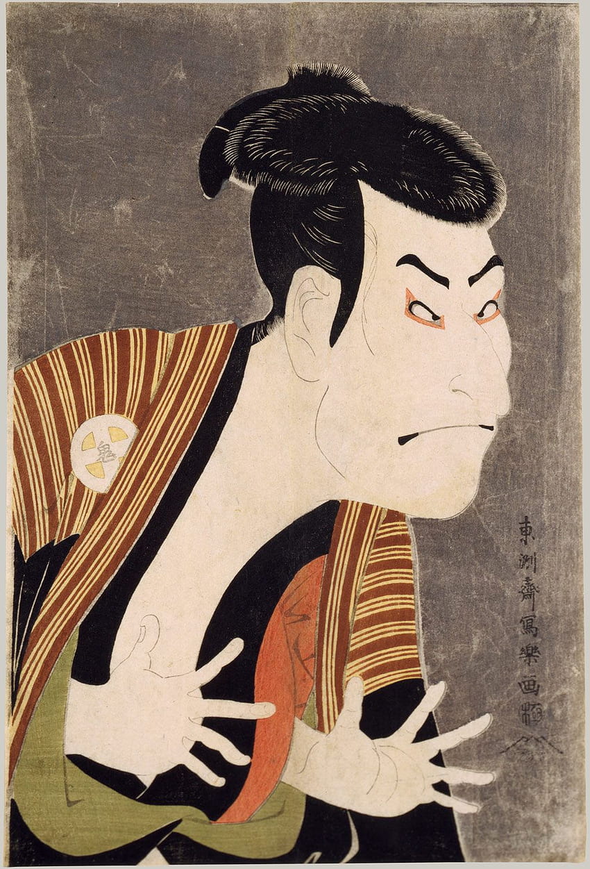 Art of the Edo Period (1615–1868). Essay, Japanese Kabuki Art HD phone wallpaper