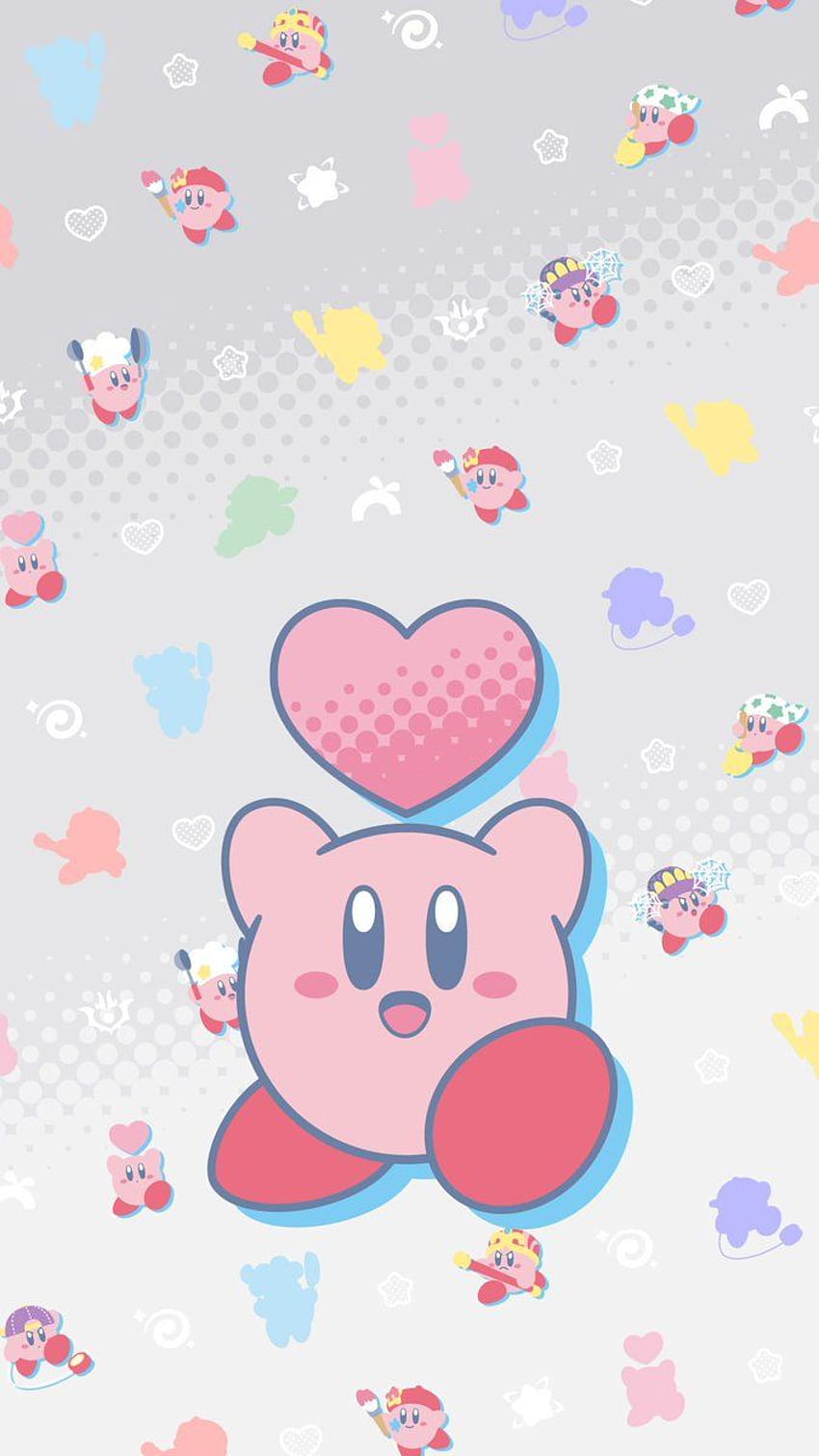 Kirby Phone HD phone wallpaper