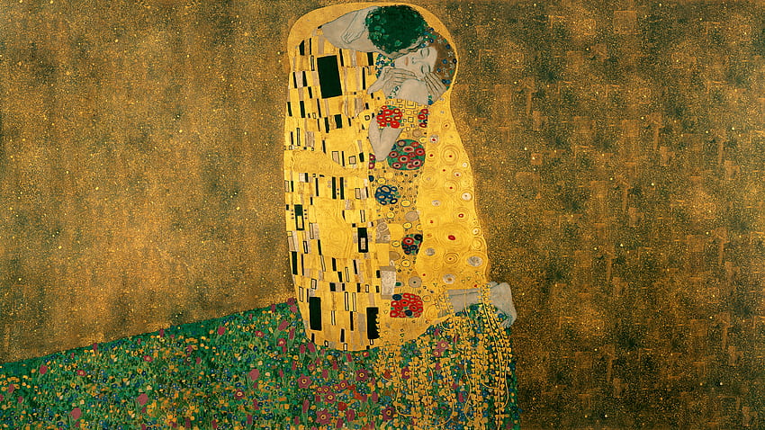 グスタフ・クリムト -​​ 接吻 [1920 x 1080] : 高画質の壁紙