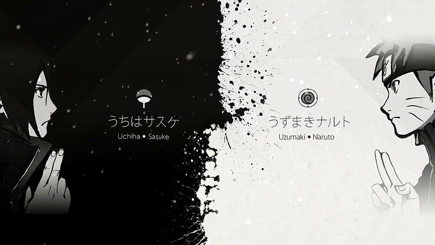 Preview [Uchiha Sasuke and Naruto Uzumaki ], Sasuke Black HD wallpaper