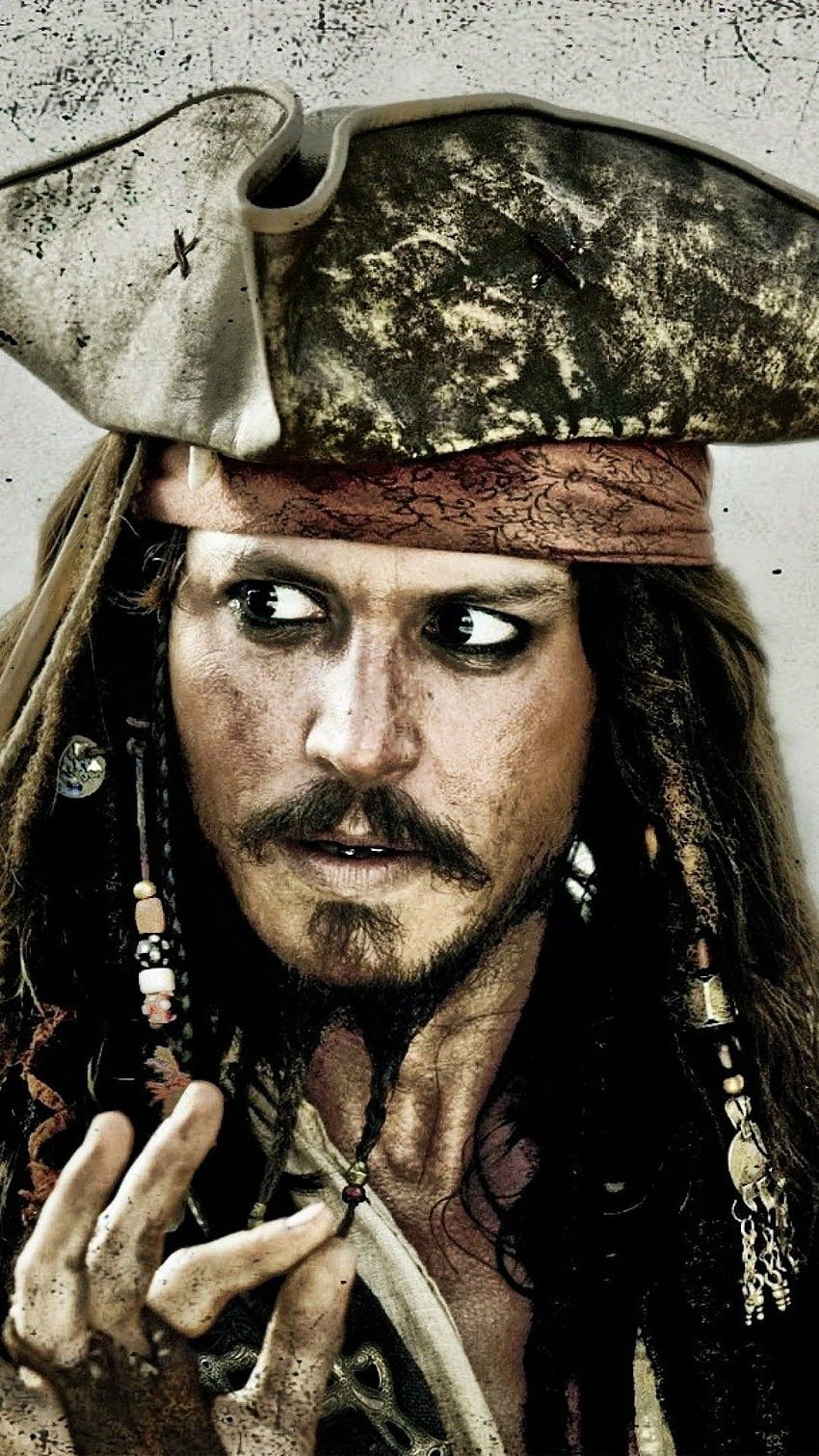 iPhone 8 Johnny Depp — Ultra Jack Sparrow — — Tapeta na telefon HD