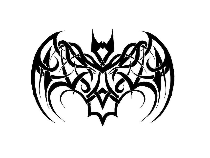 Tribal Bat Tattoo Stock Vector Royalty Free 340486598  Shutterstock