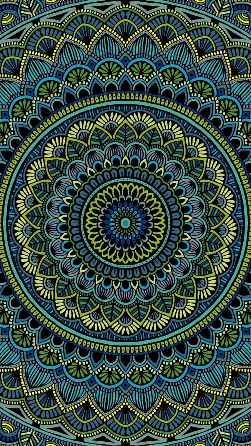 Digital art. Mandala , Tapestry, Hippie Tapestry 6 HD phone wallpaper