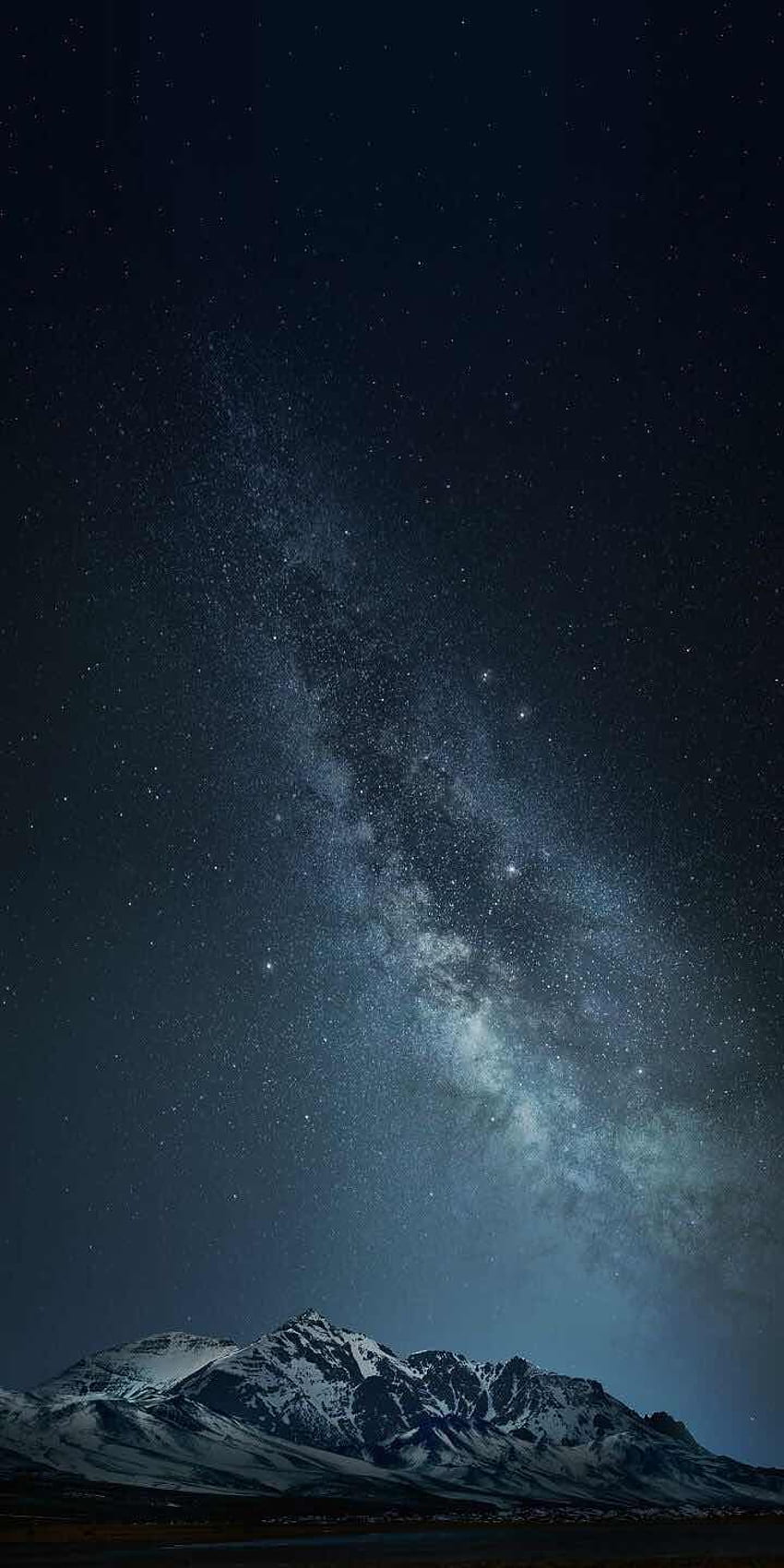 iPhone 및 Android : iPhone 및 Android용 Milky Way Mountain, Milky Way iPhone HD 전화 배경 화면