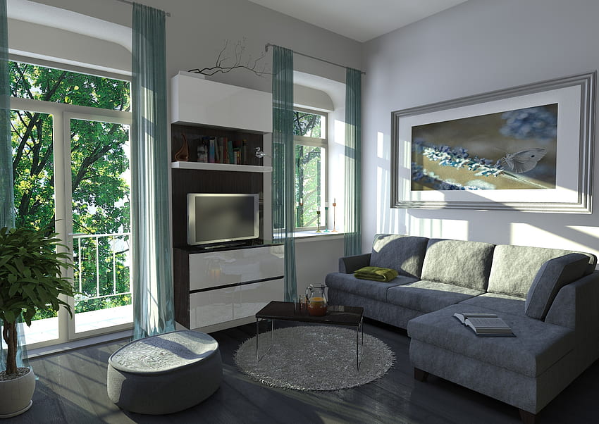 Interior, , , House, Design, Style, Living Room, Residential HD wallpaper